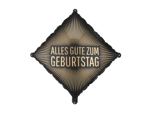 Foil Balloon ''Alles Gute zum Geburtstag'', 46x46 cm, mix Foil Balloon ''Alles Gute zum Geburtstag'', 46x46 cm, mix