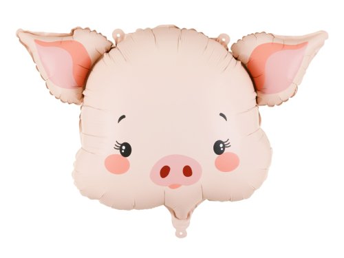 Foil balloon Pig, 61x36 cm, mix Foil balloon Pig, 61x36 cm, mix