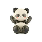 Foil balloon Panda, 68x72 cm, mix