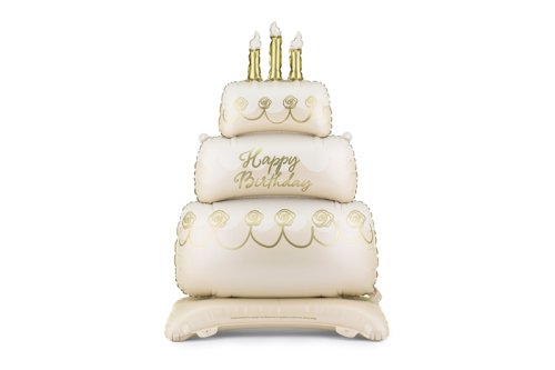 Standing foil balloon Cake, 70x100 cm, mix Standing foil balloon Cake, 70x100 cm, mix