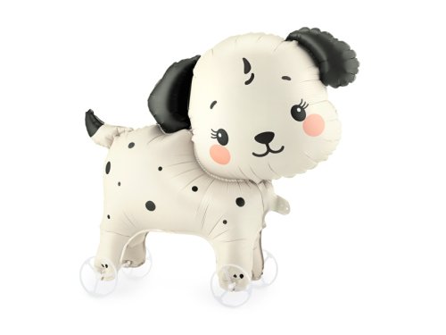 Foil balloon Dog on wheels, 70x59 cm, mix Foil balloon Dog on wheels, 70x59 cm, mix