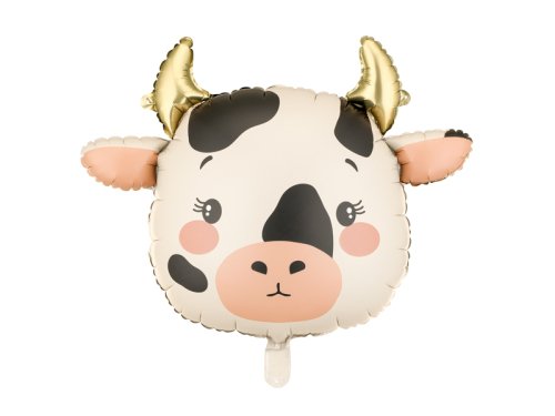 Foil balloon Cow, 57x47 cm, mix Foil balloon Cow, 57x47 cm, mix