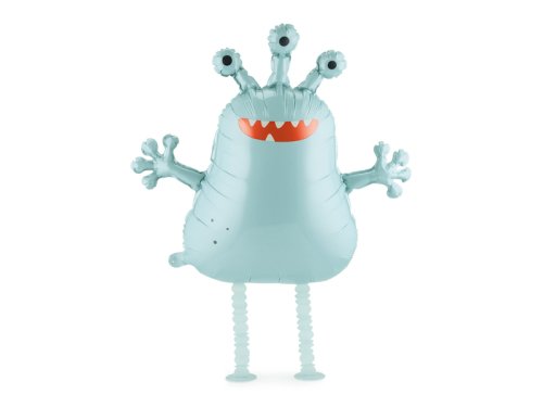 Foil balloon Alien, 58x60 cm, mix Foil balloon Alien, 58x60 cm, mix