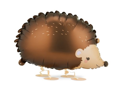 Foil balloon Hedgehog, 58x36 cm, mix Foil balloon Hedgehog, 58x36 cm, mix