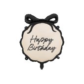 Foil balloon tablet Happy Birthday, 47.5x45 cm, mix