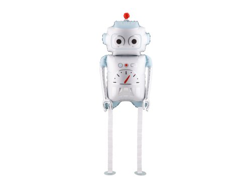 Foil balloon Robot, 37x80 cm, mix