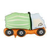 Foil balloon Concrete Mixer, 81x48 cm, mix