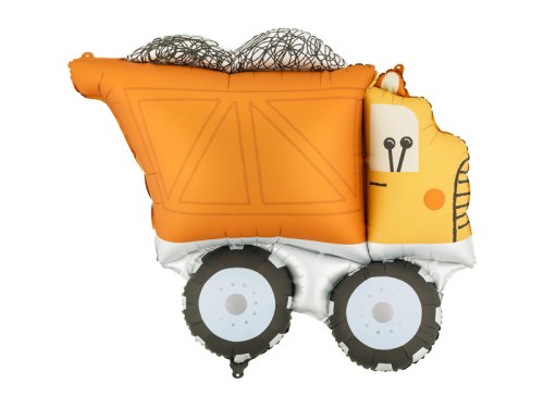 Foil balloon Truck, 87x69 cm, mix Foil balloon Truck, 87x69 cm, mix
