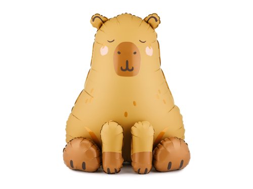 Foil balloon Capybara, 63x80 cm, mix Foil balloon Capybara, 63x80 cm, mix