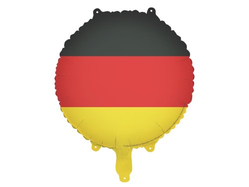 Foil balloon German Flag, 35 cm, mix Foil balloon German Flag, 35 cm, mix