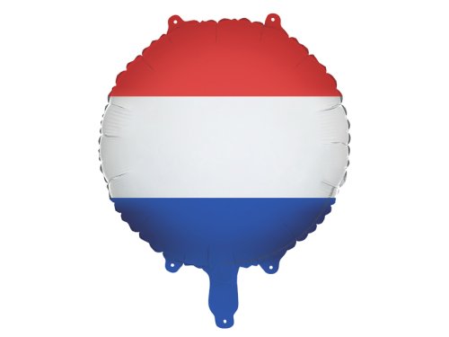 Foil balloon Dutch Flag, 35 cm, mix Foil balloon Dutch Flag, 35 cm, mix