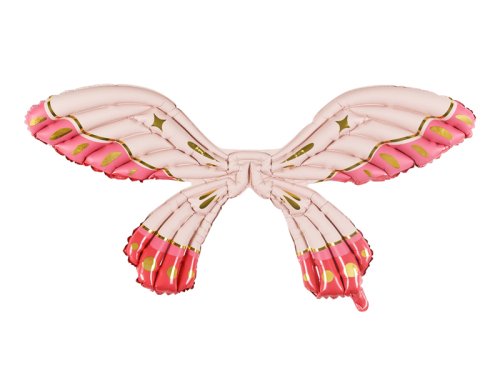 Foil Balloon Butterfly Wings, Matte Pink, 102 x 50 cm Foil Balloon Butterfly Wings, Matte Pink, 102 x 50 cm