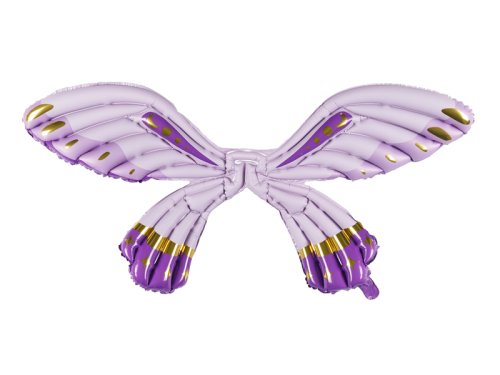 Foil Balloon Butterfly Wings, Matte Purple, 102 x 50 cm Foil Balloon Butterfly Wings, Matte Purple, 102 x 50 cm