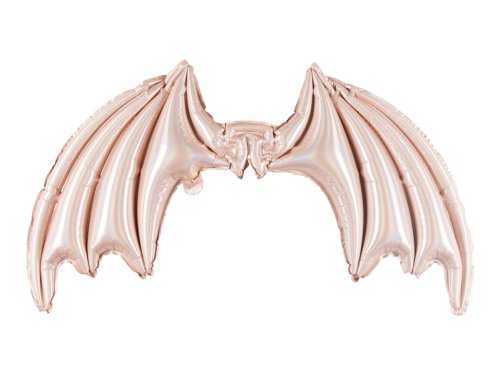 Foil Balloon Bat Wings, Pink Holographic, 85 x 50 cm Foil Balloon Bat Wings, Pink Holographic, 85 x 50 cm