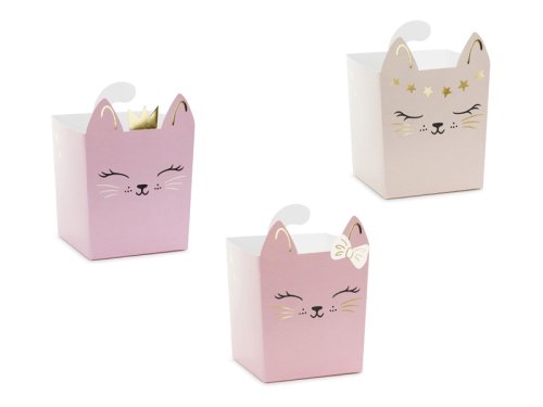 Cat Snack Boxes, Mixed (1 pkt / 3 pc.) Cat Snack Boxes, Mixed (1 pkt / 3 pc.)