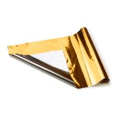 Decorative metallic foil, gold-silver, 0.5x50 m