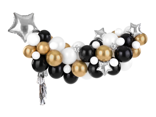 Balloon garland Stars, mix, 167x135 cm Balloon garland Stars, mix, 167x135 cm
