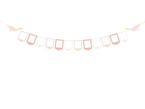 Photo frame garland - Stork, 10.5x15 cm, mix Photo frame garland - Stork, 10.5x15 cm, mix