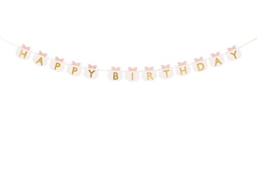 Banner Happy Birthday Cats, 2.8 m, mix Banner Happy Birthday Cats, 2.8 m, mix