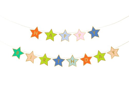 Banner Happy Birthday, mix, 260x16.5 cm Banner Happy Birthday, mix, 260x16.5 cm