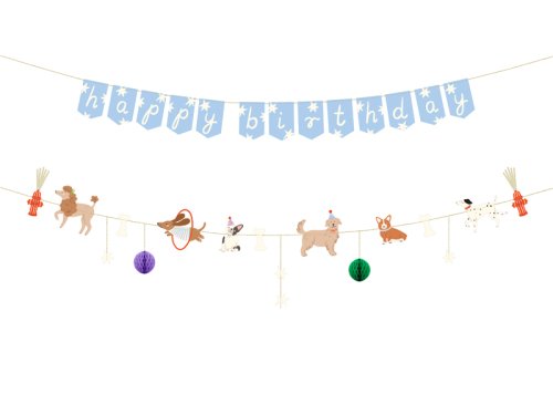 Banner Happy Birthday Dogs, 210 cm, mix Banner Happy Birthday Dogs, 210 cm, mix
