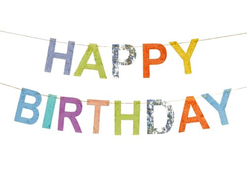 Happy Birthday Banner, 2.2m, mix Happy Birthday Banner, 2.2m, mix