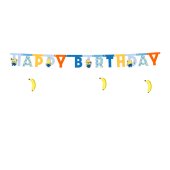 Banner Happy Birthday Minions, 50x153 cm
