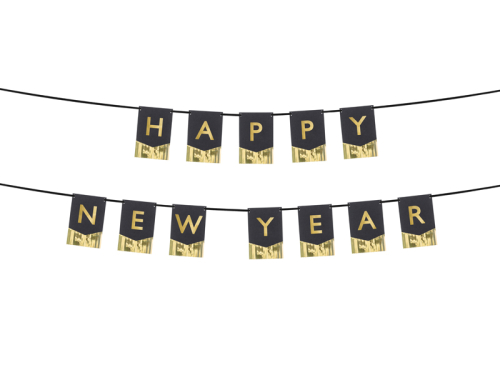 Banner Happy New Year, 135x16,5 cm Banner Happy New Year, 135x16,5 cm