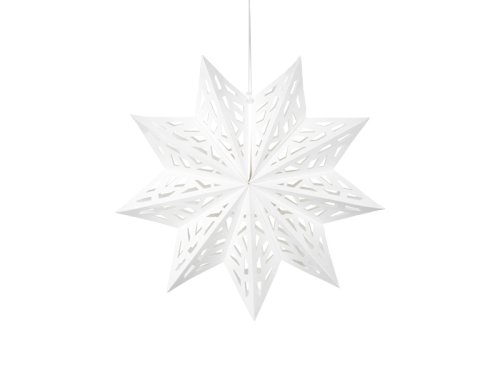 Paper star, 50 cm, white Paper star, 50 cm, white