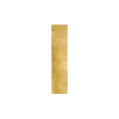 Mirror letter ''I'', gold, 15x60 cm