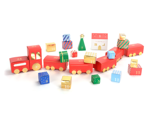 Advent calendar Train, mix