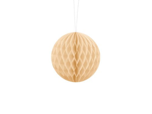 Honeycomb Ball, light cream, 10cm Honeycomb Ball, light cream, 10cm