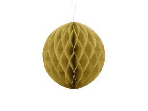 Honeycomb Ball, gold, 20cm Honeycomb Ball, gold, 20cm