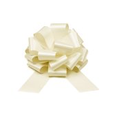 DIY decorative bow, off-white, 30 cm