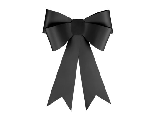 DIY decorative bow, black, 55x71 cm DIY decorative bow, black, 55x71 cm