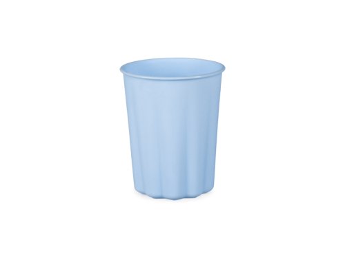 Plastic cups Frill, 220 ml, light blue (1 pkt / 4 pc.) Plastic cups Frill, 220 ml, light blue (1 pkt / 4 pc.)