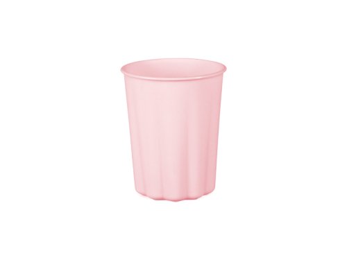 Plastic cups Frill, 220 ml, pink (1 pkt / 4 pc.) Plastic cups Frill, 220 ml, pink (1 pkt / 4 pc.)