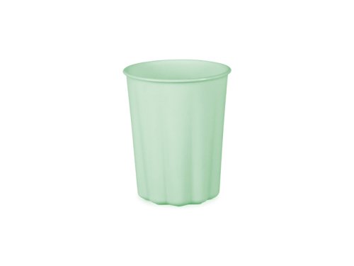 Plastic cups Frill, 220 ml, sage (1 pkt / 4 pc.) Plastic cups Frill, 220 ml, sage (1 pkt / 4 pc.)