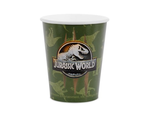 Cups Jurassic World, 250 ml, mix (1 pkt / 6 pc.) Cups Jurassic World, 250 ml, mix (1 pkt / 6 pc.)