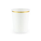 Cups, white, 260 ml (1 pkt / 6 pc.)