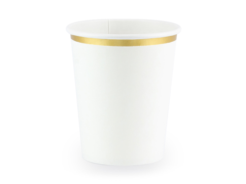 Cups, white, 260 ml (1 pkt / 6 pc.) Cups, white, 260 ml (1 pkt / 6 pc.)
