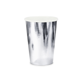 Cups, silver, 220ml (1 pkt / 6 pc.)