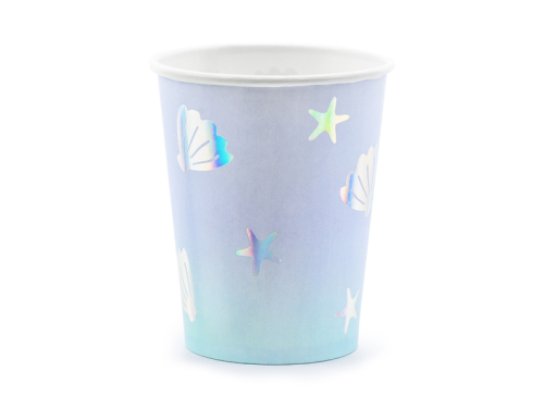 Paper cups Narwhal, mix, 220ml (1 pkt / 6 pc.) Paper cups Narwhal, mix, 220ml (1 pkt / 6 pc.)