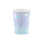 Paper cups Narwhal, mix, 220ml (1 pkt / 6 pc.)