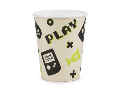 Cups Gamer, 220 ml, mix (1 pkt / 6 pc.) Cups Gamer, 220 ml, mix (1 pkt / 6 pc.)