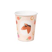 Cups Horse, 220 ml, mix (1 pkt / 6 pc.)