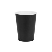 Paper Cups, black, 250ml (1 pkt / 6 pc.)