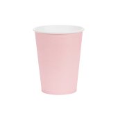 Paper Cups, light pink, 250ml (1 pkt / 6 pc.)