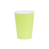 Paper Cups, light green, 250ml (1 pkt / 6 pc.)