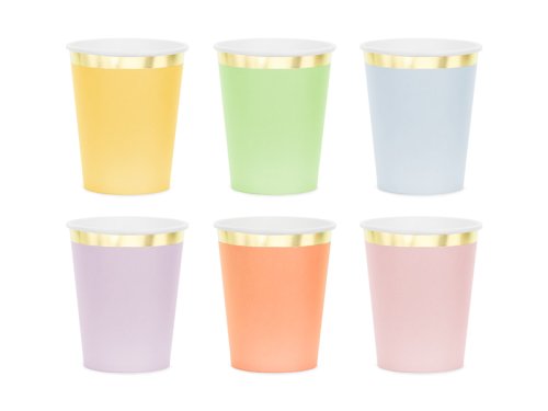 Cups, mix, 220 ml (1 pkt / 6 pc.)